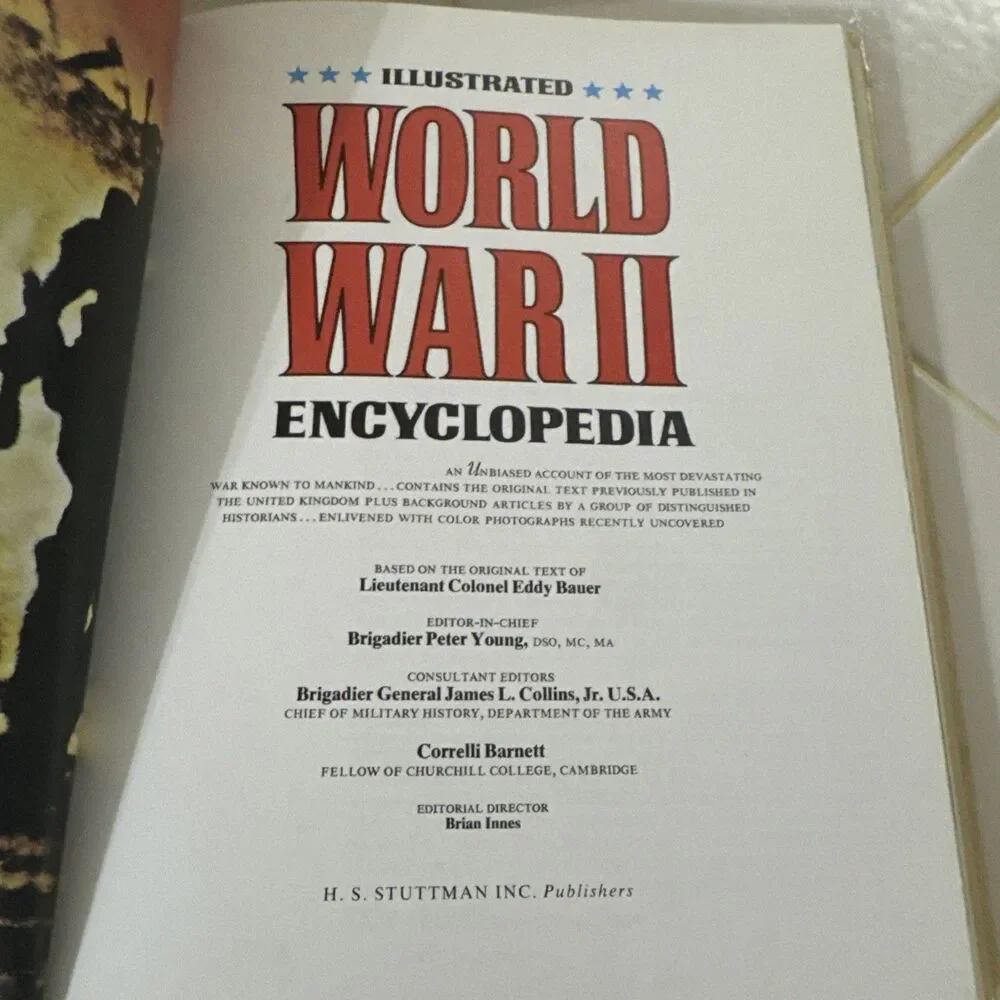 World War II Encyclopedia , Volume 1, By H.S.Stuttman, 1978 Illustrated